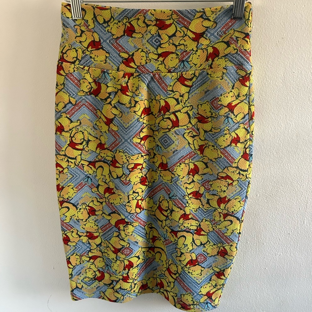 LuLaRoe Winnie the Pooh pencil skirt